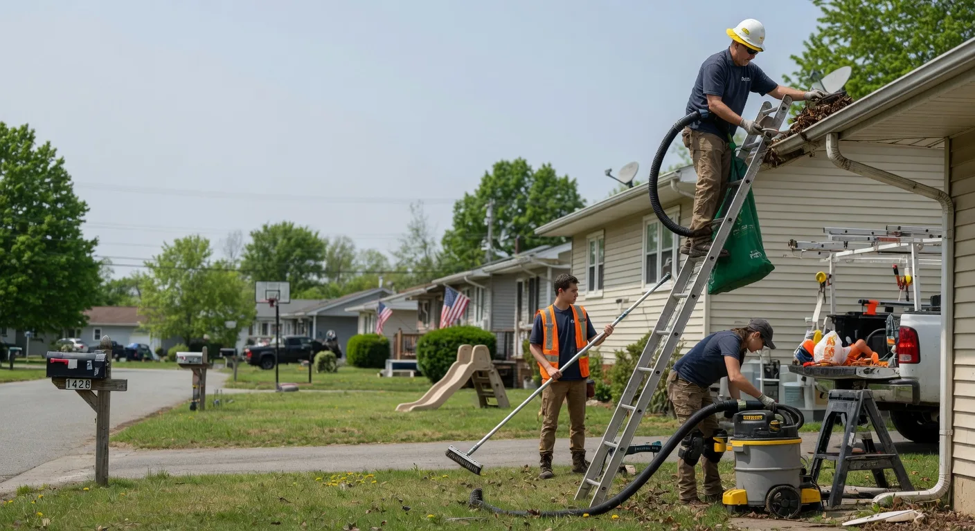 Gutter Installation in South Milford, IN near me